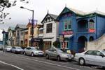 Le long de Marine Parade, Napier, Maisons en Bois, East Coast, Nouvelle-Zélande.