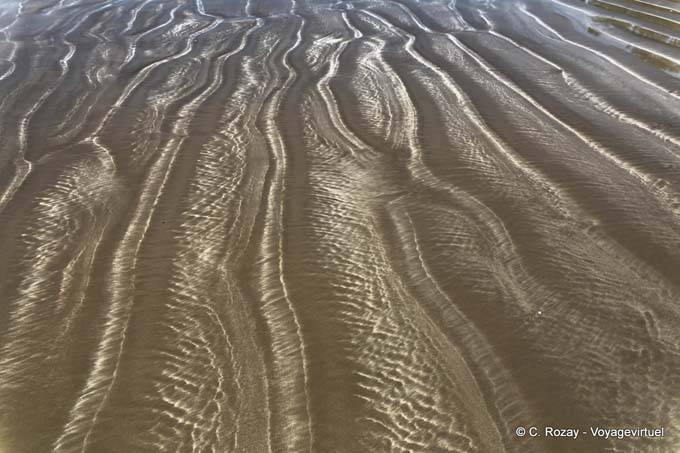 Merveille de sable, Oakura Bay, Northland - Nouvelle-Zélande