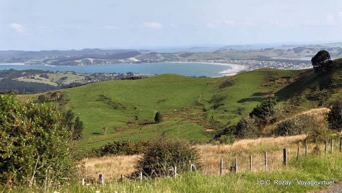 Paysage du Cap Rodney, Northland - Nouvelle-Zélande