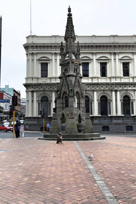 Cargill monument, Dunedin, Otago - Nouvelle-Zélande