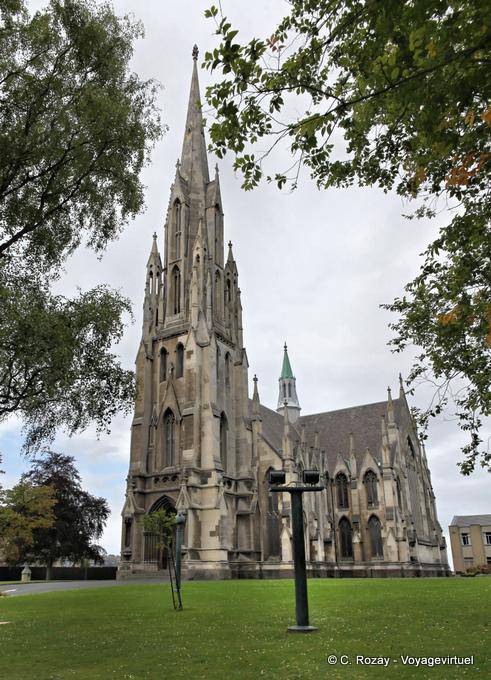 Eglise construite en pierre d'Oamaru, Dunedin First Church Of Otago - Nouvelle-Zélande