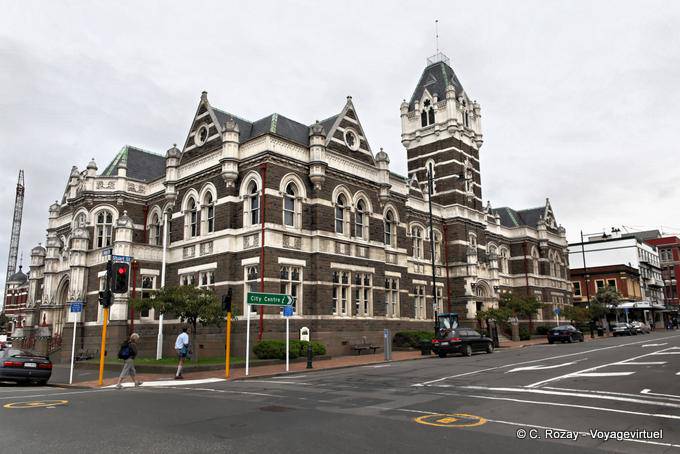 Dunedin, Law Courts Stuart Street, Otago - Nouvelle-Zélande