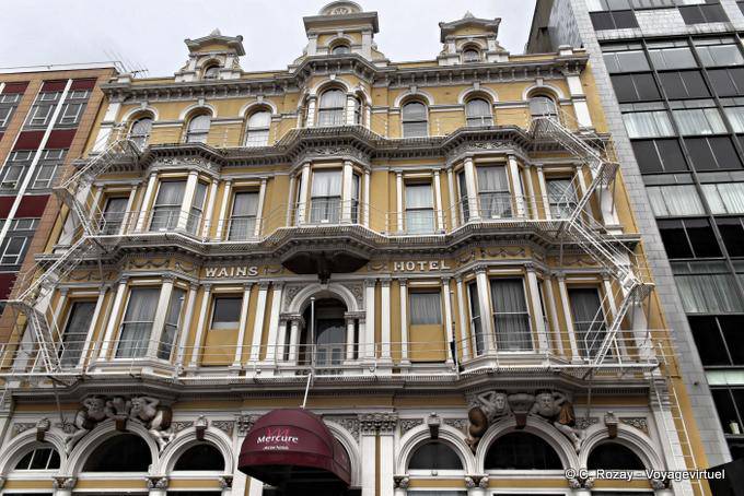 Dunedin, Princes Street, Park Regis Hotel (ex-Mercure), Otago - Nouvelle-Zélande