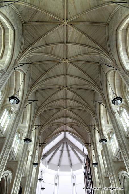 Immense plafond voûté, Dunedin, St Pauls Cathedral - Nouvelle-Zélande