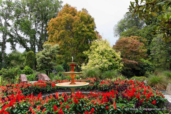 Début d'automne Public Gardens, Oamaru, Otago - Nouvelle-Zélande