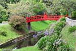 Jardin japonais, Oamaru, Otago, Nouvelle-Zélande.