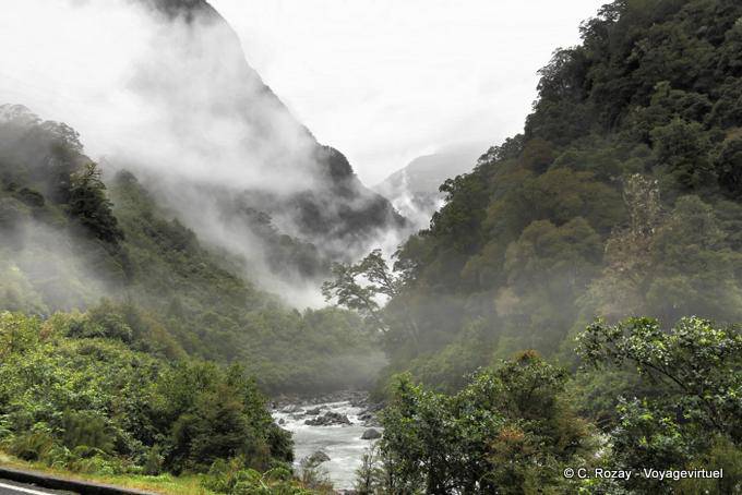 Haast Road to Makarora, Southland - Nouvelle-Zélande