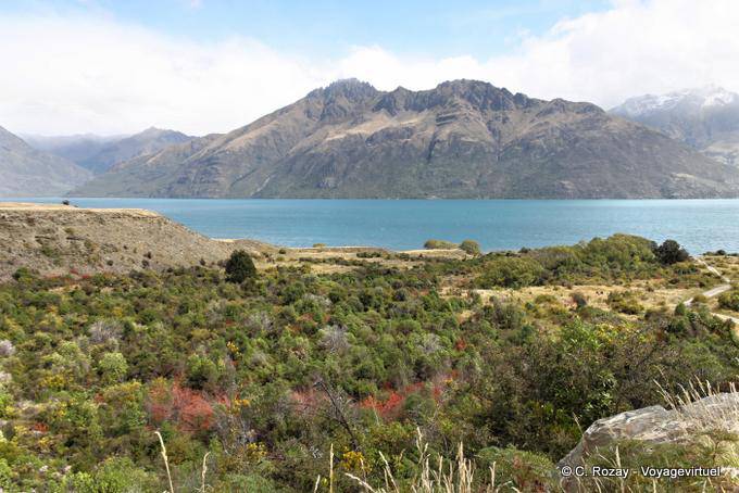 Bayonet Peaks, Queenstown lac Wakatipu, Southland - Nouvelle-Zélande