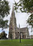 Eglise construite en pierre d'Oamaru, Dunedin First Church Of Otago, Nouvelle-Zélande.