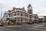 Dunedin, Law Courts Stuart Street, Otago, Nouvelle-Zélande.