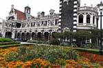 Architecture Renaissance Revival, Dunedin, Railway Station, Nouvelle-Zélande.