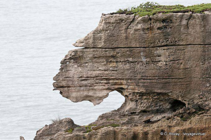 Erosion calcaire, Punakaiki, Westcoast - Nouvelle-Zélande