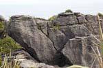 Curieuse formation calcaire des Pancake Rocks, Punakaiki, Westcoast, Nouvelle-Zélande.