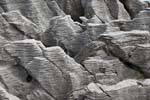 Couches superposées des Pancake Rocks, Punakaiki, Westcoast, Nouvelle-Zélande.