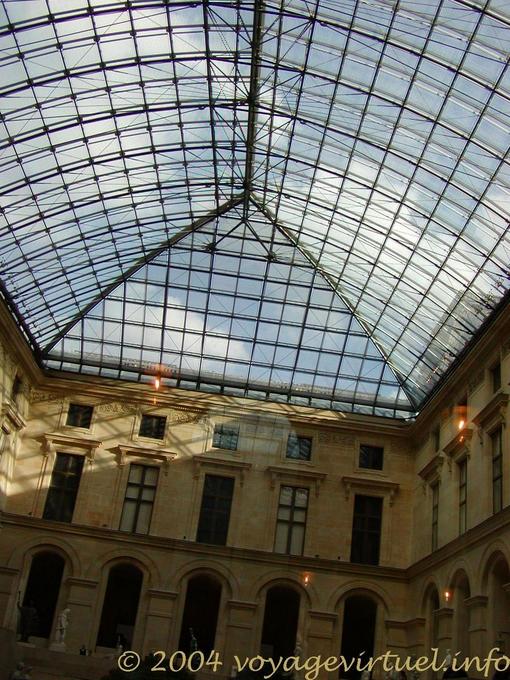 Verrière de la salle Puget, Le Louvre, Paris - France