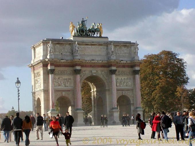 Arc de Triomphe du Carrousel, Paris - France