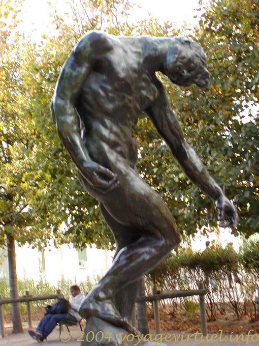 La Grande Ombre, Rodin, Jardin des Tuileries, Paris - France