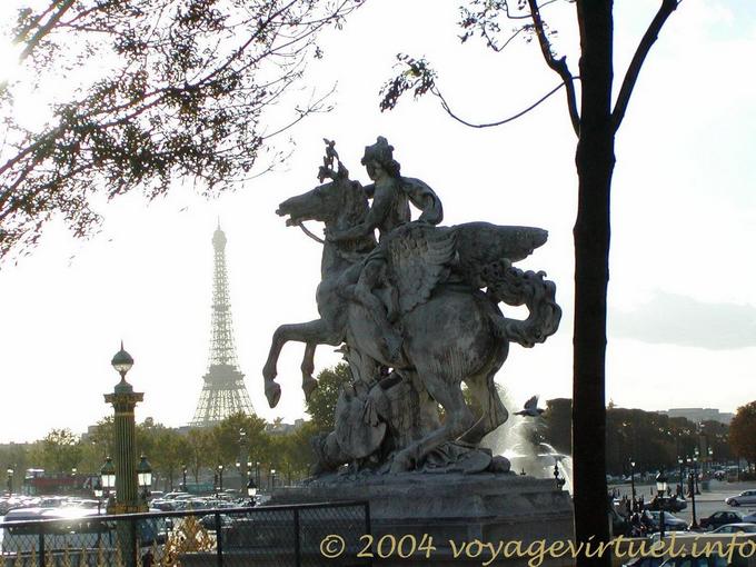 Mercure monté sur Pégase, Antoine Coysevox, Paris - France