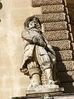 Statue de Vauban, Rotonde de Beauvais, Le Louvre, Paris, France.