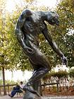 La Grande Ombre, Rodin, Jardin des Tuileries, Paris, France.