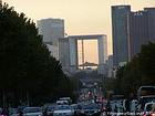 Lumière du soir, La Défense, Paris, France.