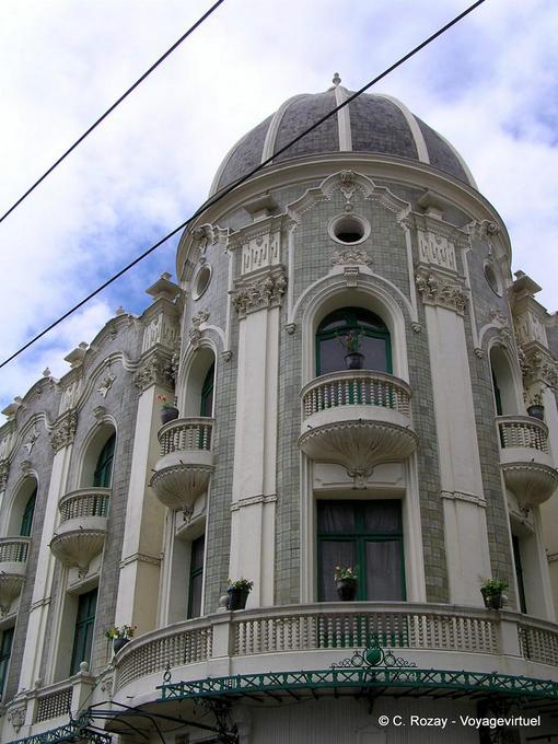 Bâtiment art déco, Guayaquil face à Plaza Chica, Quito -Équateur