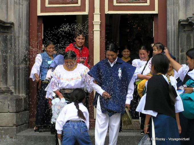 Mariage à Otavalo -Équateur