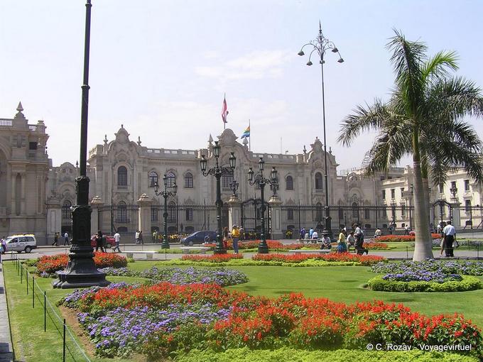 Plaza de Armas, centre historique de Lima -Pérou