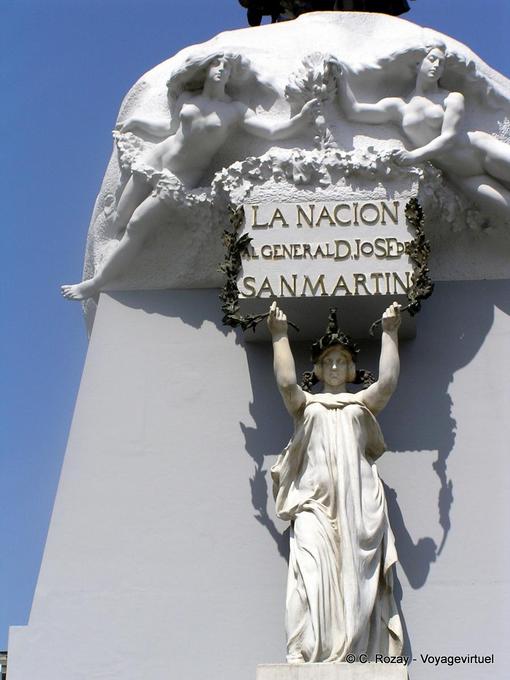 Lima, Monument, la Nacion al General San Martin -Pérou