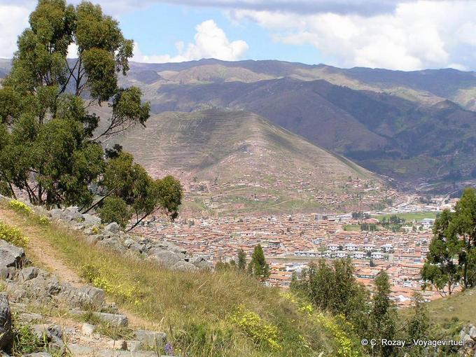 Vue panoramique sur Cusco -Pérou