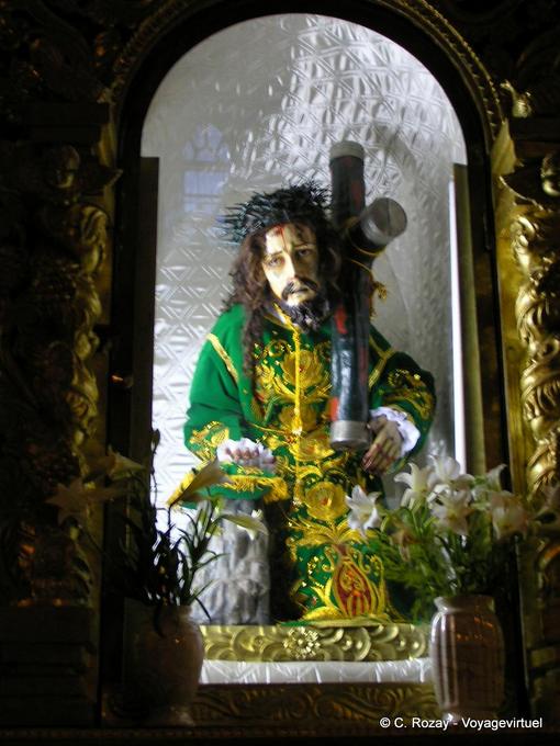 Christ portant la croix, Jesuite, Santo Domingo, Cusco -Pérou