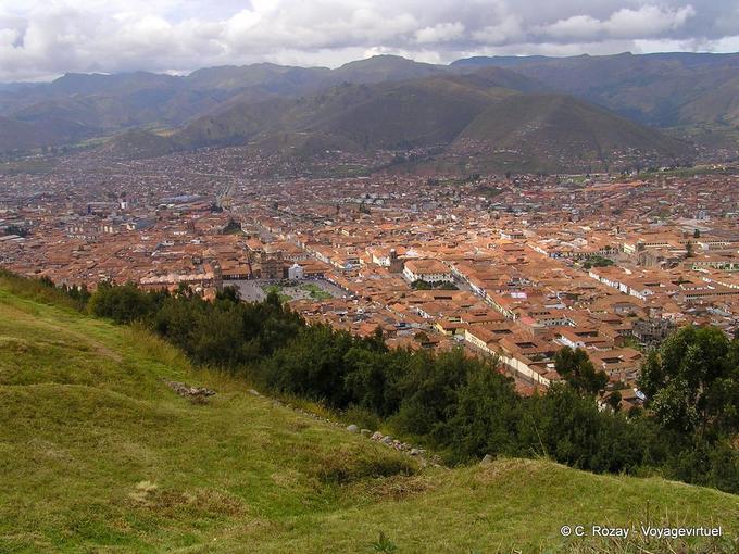 Cusco, panorama sur la ville -Pérou