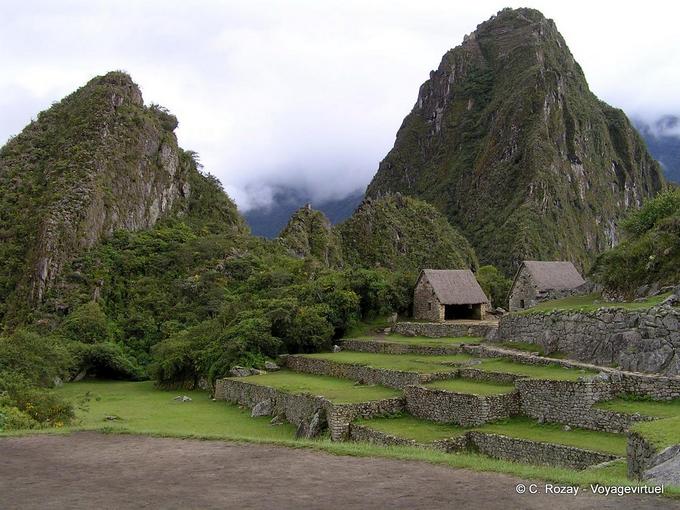 Au fond du sanctuaire historique de Machu Picchu -Pérou