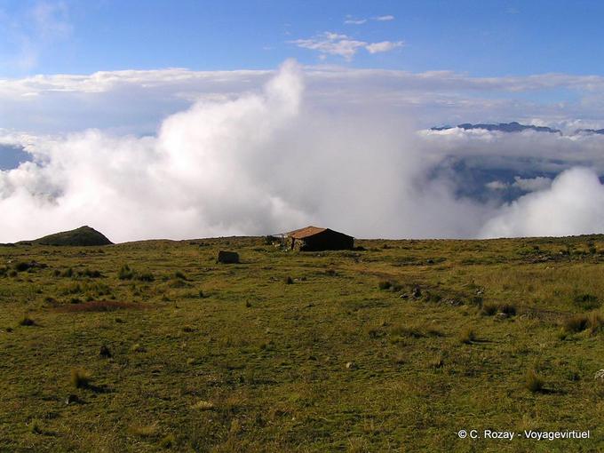 Ciel andin vers Mollepata, région de Cusco -Pérou