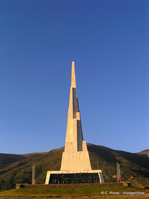 Ayacucho, monument de la ville du sang, indépendance péruvienne -Pérou