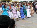 Danse de rue d'inspiration espagnole, Otavalo, Équateur.