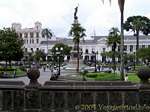 Plaza Grande ou de la Independencia, Quito, Équateur.