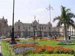 Plaza de Armas, centre historique de Lima, Pérou.