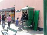 Le cireur de chaussures, Lima, Pérou.