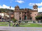 Cusco, plaza de Armas, catedral de la Compania, Pérou.