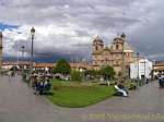 Angle de la place du Puma (Huacaypata) renommée Plaza de Armas, Cuzco, Pérou.