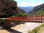 Pont au-dessus du Rio Apurimac, entre Cuzco et Abançay, Pérou.