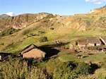 Ferme perdue en montagne, environs d'Uripa, Pérou.