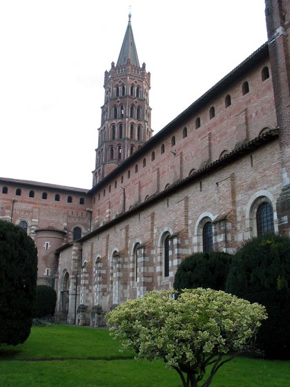 Saint-Sernin  Toulouse
jardin
Mots-clés: Toulouse