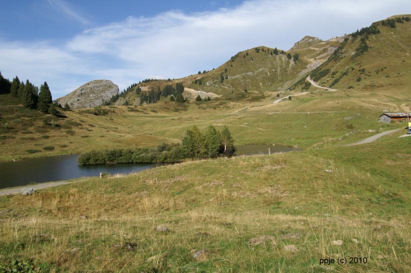Le col de Joux Plane et son lac
vue du Col de Joux Plane et de son lac
