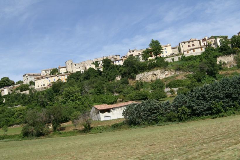 SAULT en VAUCLUSE
vue du village de SAULT
