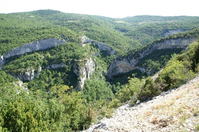 gorges de la NESQUE en VAUCLUSE
en emprintant la route de SAULT à MORMOIRON on découvre les gorges de la NESQUE sur plusieur kilomètres 

