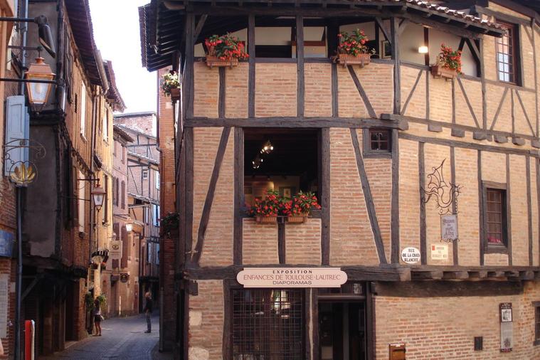 la maison du vieil  Alby
et son musée à visiter

