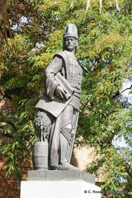 Lagos, la statue de Gil Eanes - Portugal