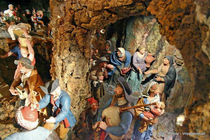 Fragment d'une scène de la nativité, Basílica da Estrela, Lisbonne - Portugal